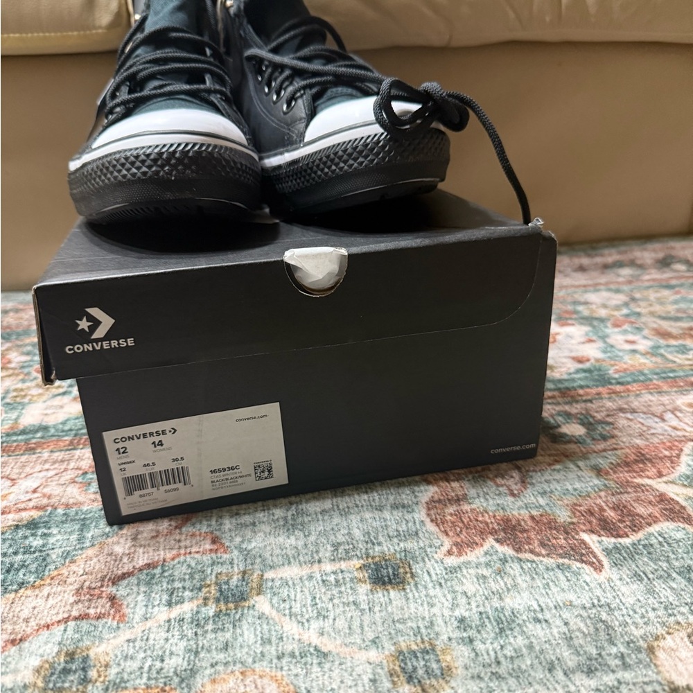 Brand new Converse Chuck Taylor Gore Tex All Star Winter Hi 165936c black
